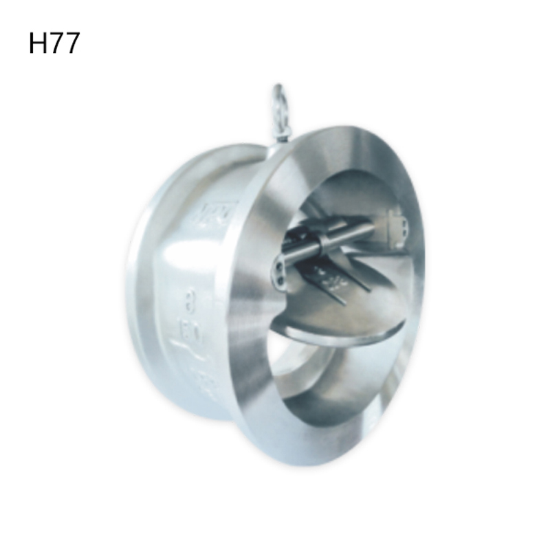 H77斜盤(pán)對(duì)夾單瓣旋啟式止回閥(美標(biāo))
